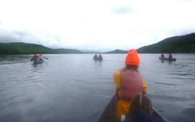 Canoeing at Summit Achievement